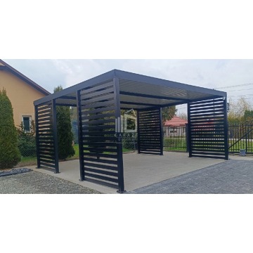 CarPort PREMIUM - Wiata samochodowa 6x6 Antracyt... - Garaże i wiaty - Rzeszów - zdjęcie 3