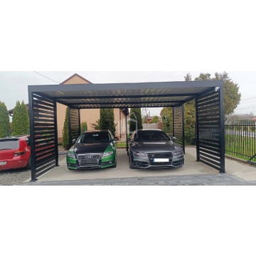 CarPort Premium Wiata samochodowa 6x6 Antracyt... - Garaże i wiaty - Mysłowice - zdjęcie 2