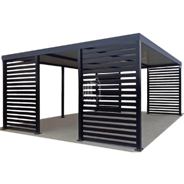 CarPort Premium - Wiata samochodowa 5x5 Antracyt - ID944