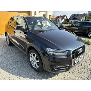 Audi Q3 2.0 TDI 140 PS, bezszkodowy, kompletna dokumentacja, 8xkoła