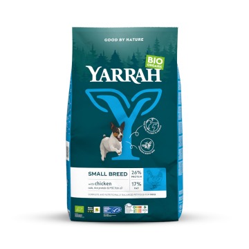 Yarrah Bio Small Breed, biokurczak - 2 x 5 kg