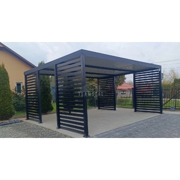 CarPort Premium - Wiata samochodowa 5x5 Antracyt... - Garaże i wiaty - Braniewo - zdjęcie 3