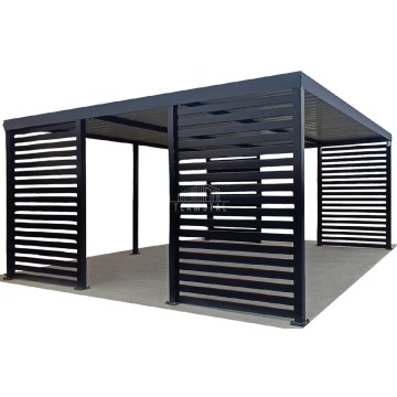 CarPort Premium - Wiata samochodowa 5x5 Antracyt - TS1030