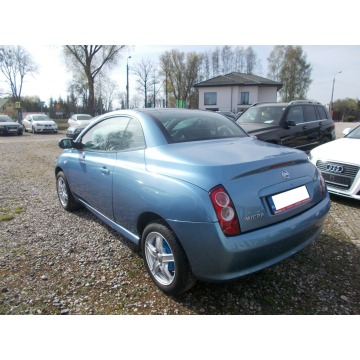Nissan Micra  Kabriolet 2007,  1.4 benzyna - Na sprzedaż za 11 500 zł - Białystok - zdjęcie 3
