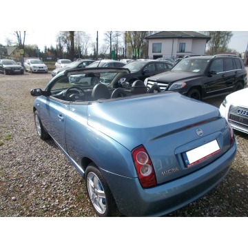 Nissan Micra  Kabriolet 2007,  1.4 benzyna - Na sprzedaż za 11 500 zł - Białystok - zdjęcie 9