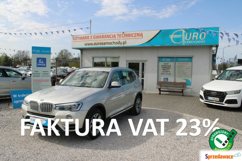 BMW X3  SUV 2017,  2.0 diesel, automat - Na sprzedaż za 81 900 zł - Warszawa
