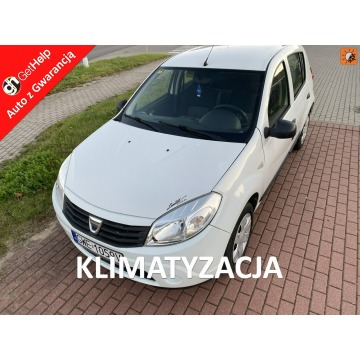 Dacia Sandero - Niezawodna benzyna, niski przebieg, klimatyzacja, centr. zamek, isofix