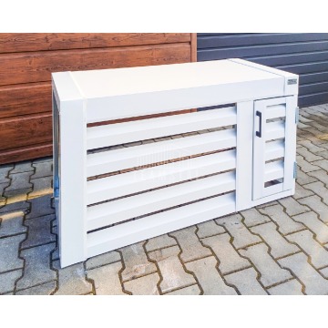 Osłona Klimatyzatora 90x40x60cm Biała Zabudowa... - Pozostała architektura... - Białogard - zdjęcie 2