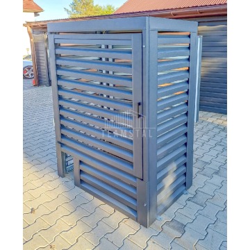 Osłona Pompy Ciepła 100x60x150cm  Antracyt Za... - Pozostała architektura... - Otwock - zdjęcie 4