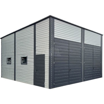 Hala blaszana Magazyn 7x8m 2x Brama dwuskrzydłowa... - Hale, magazyny na sprzedaż - Gniezno - zdjęcie 1