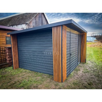 Schowek Domek ogrodowy PREMIUM 3x3m wiata 0,5m... - Pozostała architektura... - Września - zdjęcie 4