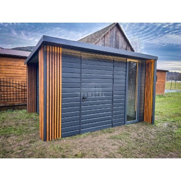 Schowek Domek ogrodowy PREMIUM 3x3m wiata 0,5m... - Pozostała architektura... - Września - zdjęcie 2