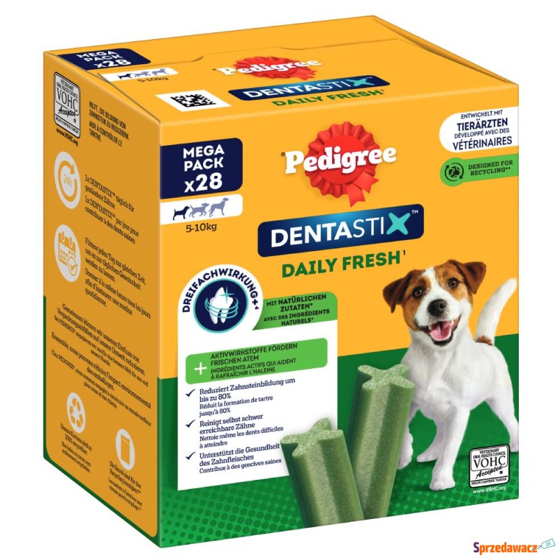 Pedigree DentaStix Fresh - Dla małych psów, 880... - Przysmaki dla psów - Wieluń