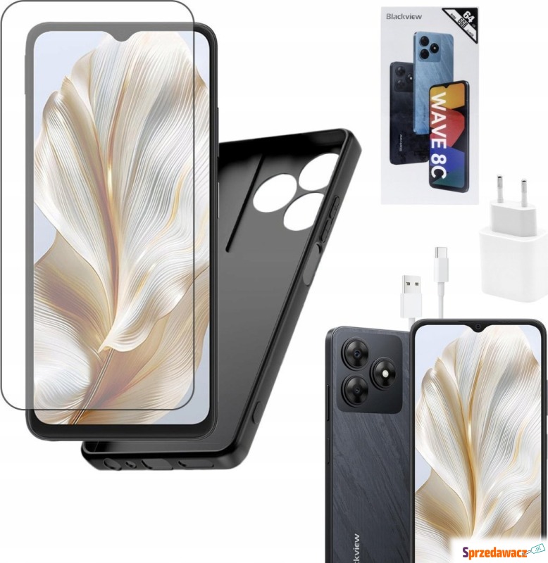 Smartfon Blackview Wave 8C 2GB+4GB/64GB Czarny... - Smartfony - Grudziądz