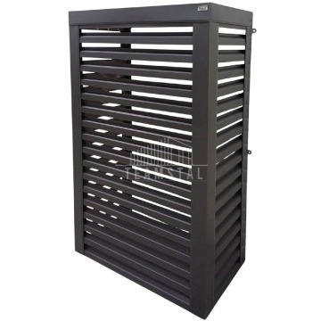 Osłona pompy ciepła  100 cm x 50 cm  x 210 cm  antracyt  TS1014