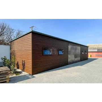 Garaz blaszany 13,5x4,5m Brama dwuskrzydłowa 4x... - Garaże i wiaty - Tychy - zdjęcie 4