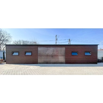 Garaz blaszany 13,5x4,5m Brama dwuskrzydłowa 4x... - Garaże i wiaty - Tychy - zdjęcie 3