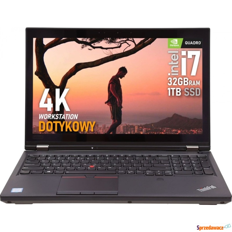 Laptop poleasingowy Lenovo Thinkpad P52 i7-8850H... - Laptopy - Łowicz