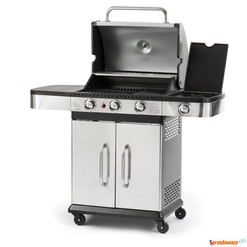 Grill gazowy Fieldmann FZG3011 Srebrny - Tostery, opiekacze, grille - Łomża