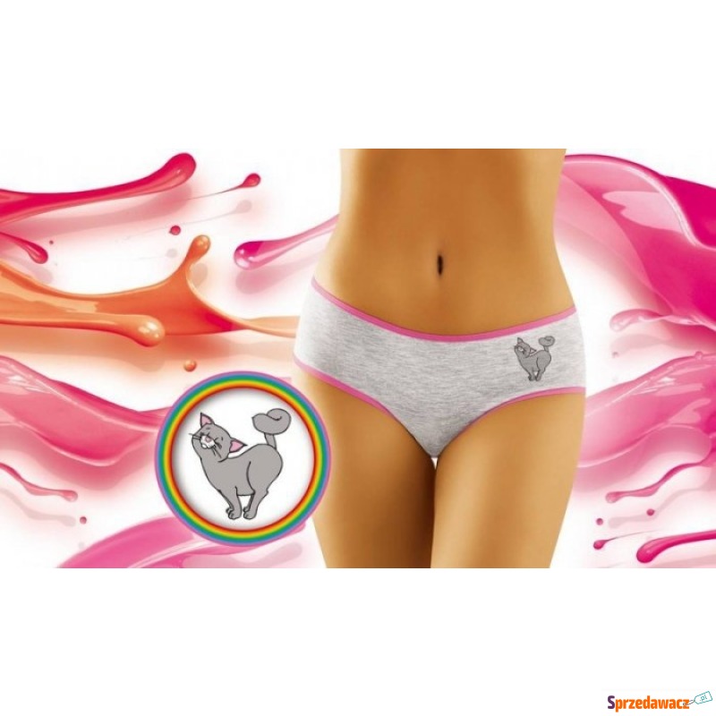 Figi damskie Wol-Bar Kicia 2504