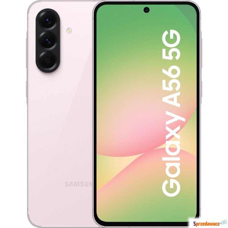 Smartfon Samsung Galaxy A56 5G 8/128GB Różowy... - Smartfony - Białystok