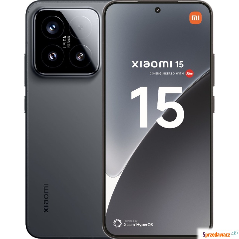 Smartfon Xiaomi 15 5G 12/256GB Czarny (61256) - Smartfony - Słupsk
