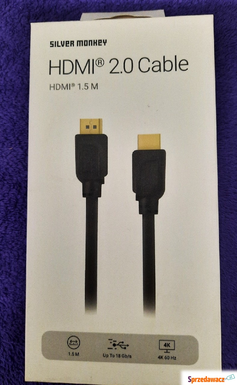 Polecam Nowy Kabel HDMI 2.0 Cable