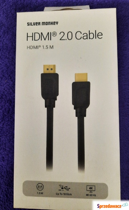 Polecam Nowy Kabel HDMI 2.0 Cable - RTV części i akcesoria - Katowice
