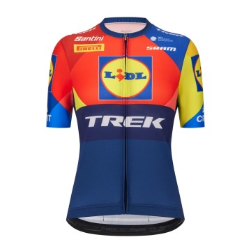 Damska koszulka Santini Lidl-Trek Replica Race