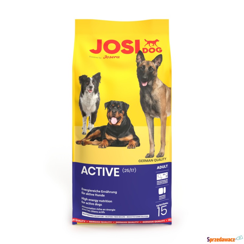JosiDog Active, kurczak - 15 kg - Karmy dla psów - Łódź