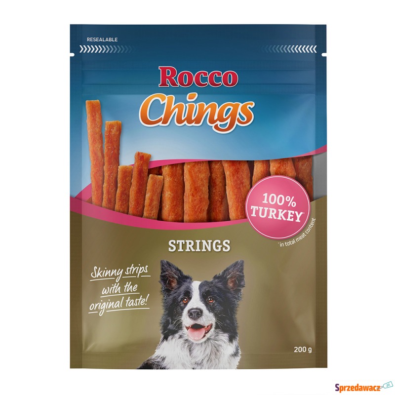 Rocco Chings Strings - Indyk, 200 g - Przysmaki dla psów - Toruń