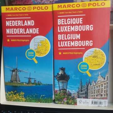MARCO POLO mapa samochodowa Holandia Belgia L... - Mapy - Żory - zdjęcie 1