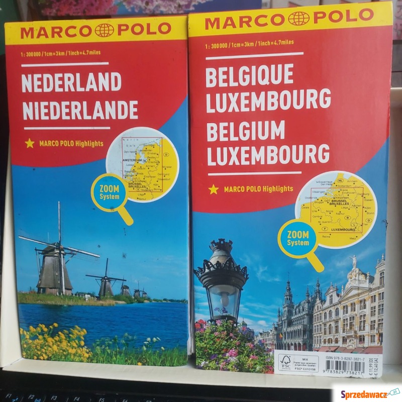 MARCO POLO mapa samochodowa Holandia Belgia L... - Mapy - Żory