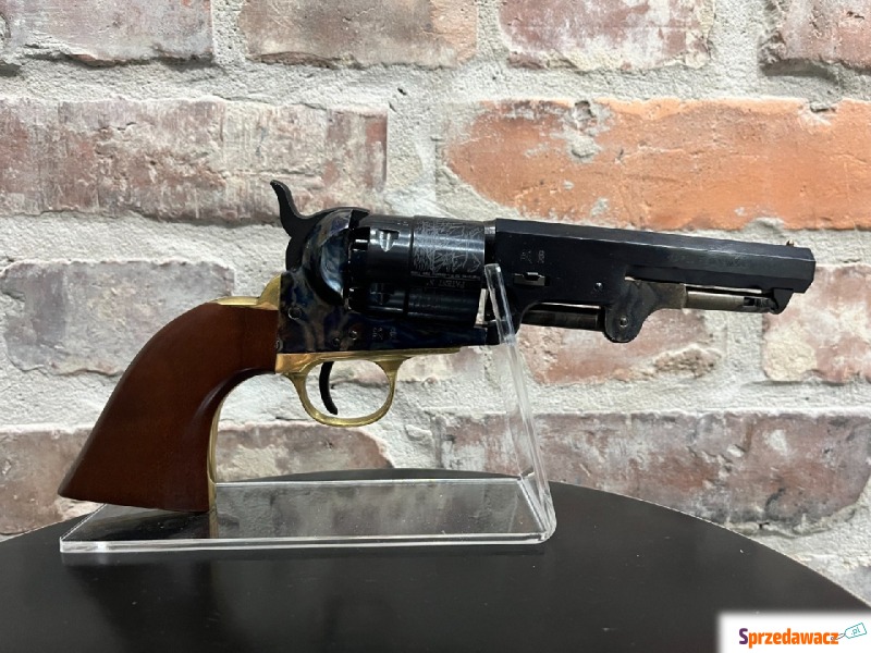 Rewolwer czarnoprochowy 1851 Colt Navy Yank 4... - Broń - Tarnowskie Góry