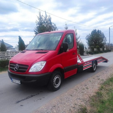Mercedes Sprinter - 2.2 Diesel Długi nowy najazd 4.90, Nowa wyciągarka, 182000km
