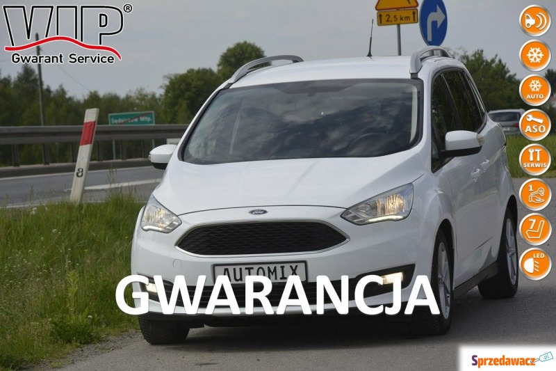 Ford Grand C-MAX  Minivan/Van 2017,  1.0 benzyna - Na sprzedaż za 32 300 zł - Sędziszów Małopolski