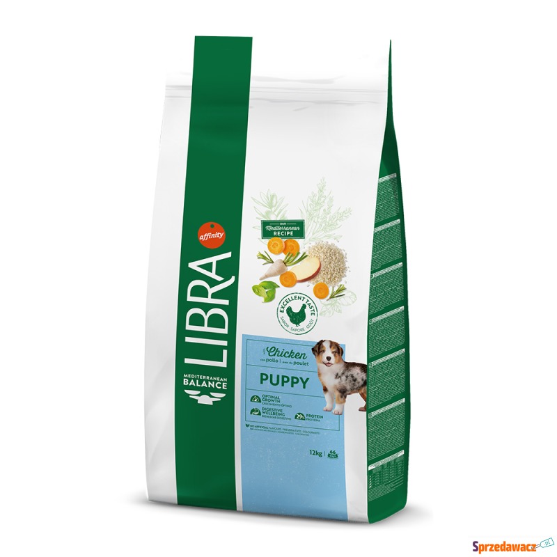 Libra Puppy, kurczak - 12 kg - Karmy dla psów - Nowy Sącz
