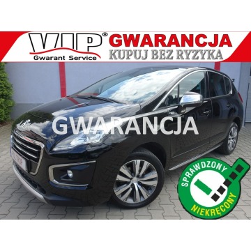 Peugeot 3008 - 1,6D Navi Ledy Klimatronik Alu Opłacony VIP Gwarancja