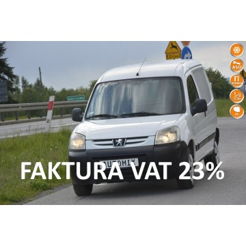 Peugeot Partner - 1.6HDI Polski Salon klima bezwypadkowy gwarancja przebiegu FV23% VAT-1