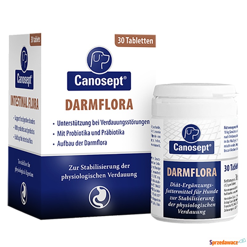 Canosept, flora jelitowa - 30 tabletek