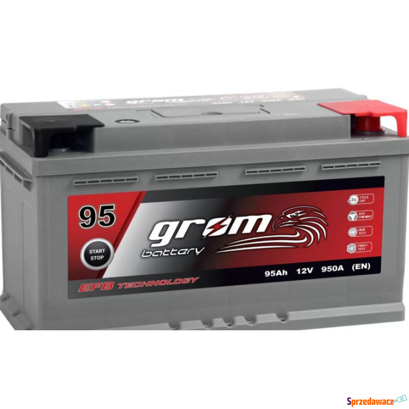 Akumulator 95Ah 950A GROM efb...