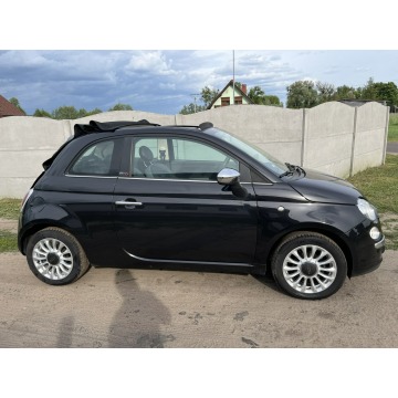 Fiat 500  Kabriolet 2015,  1.2 benzyna - Na sprzedaż za 14 900 zł - Zagórów - zdjęcie 3
