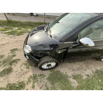 Fiat 500  Kabriolet 2015,  1.2 benzyna - Na sprzedaż za 14 900 zł - Zagórów - zdjęcie 7
