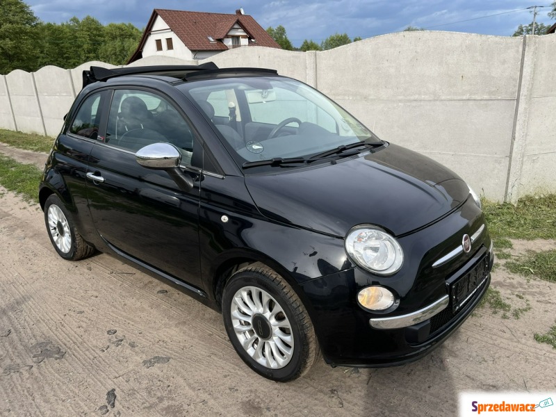 Fiat 500  Kabriolet 2015,  1.2 benzyna - Na sprzedaż za 14 900 zł - Zagórów