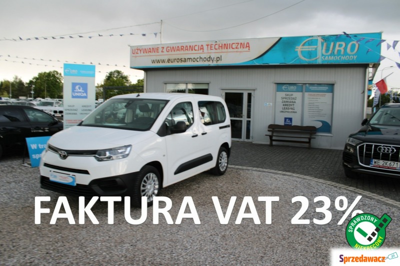 Toyota ProAce 2020,  1.5 diesel - Na sprzedaż za 46 900 zł - Warszawa