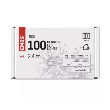 Łańcuch D3FC01 nano łezki, jeż, zimna biel IP20