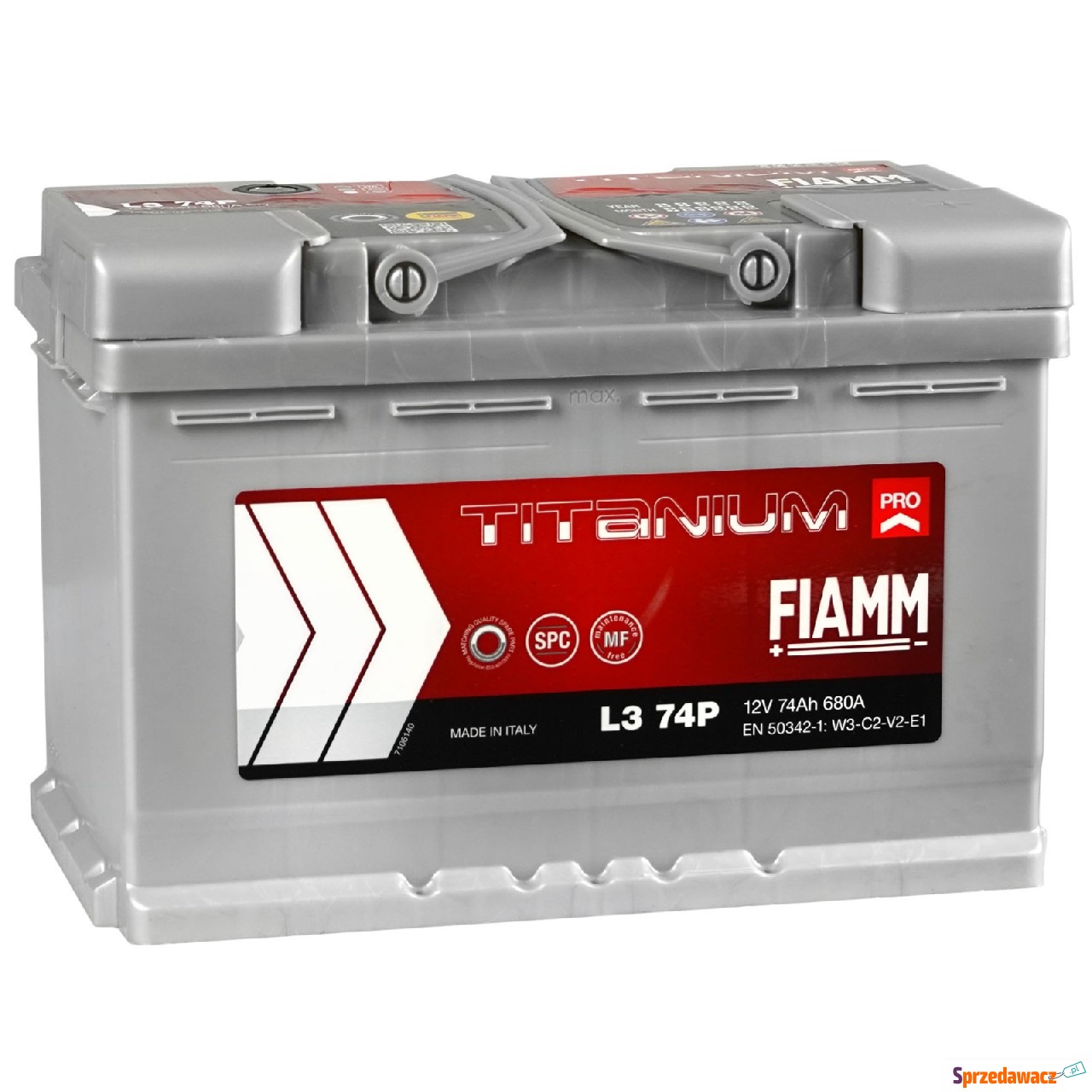 Akumulator 74Ah 680A Fiamm Titanium