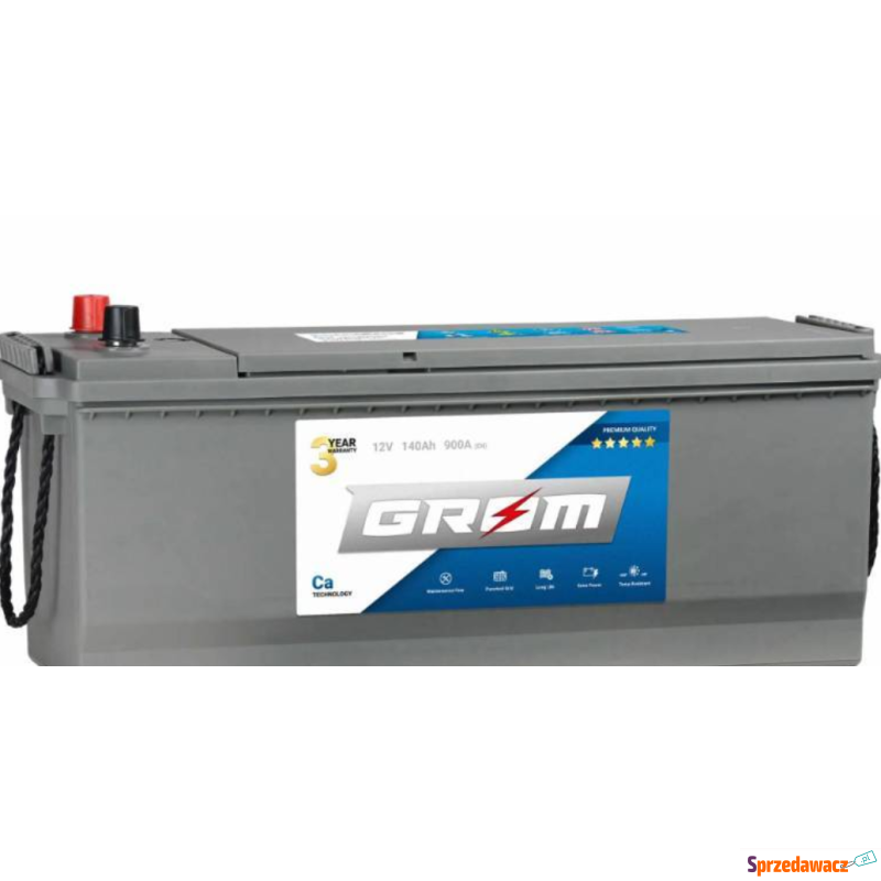 Akumulator 140Ah 900A GROM Premium