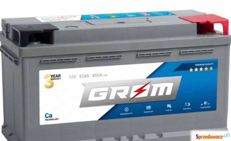 Akumulator 95Ah 800A  GROM Premium