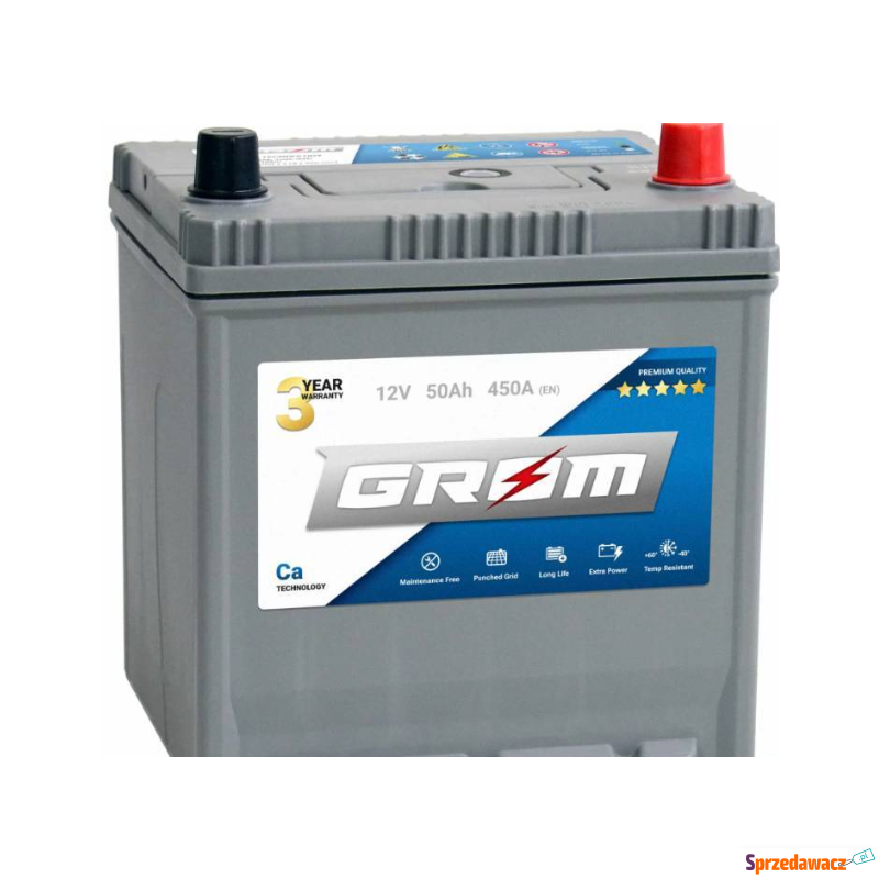 Akumulator 50Ah 450A EN Grom P...